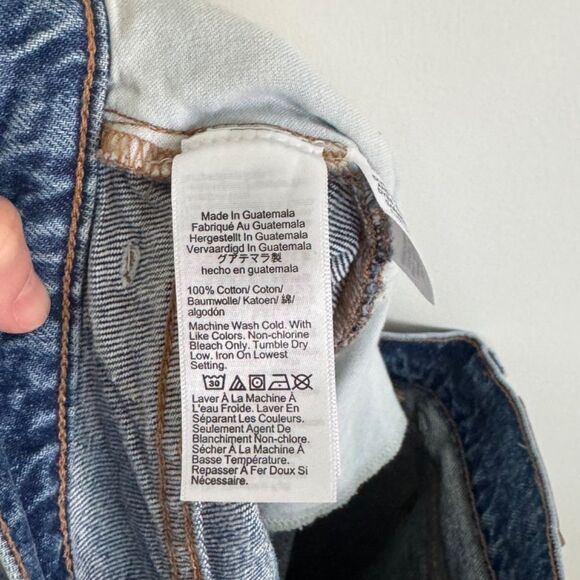 Madewell The Perfect Vintage Straight Jean: Button-Fly Edition | Size 29 - Picture 6 of 7